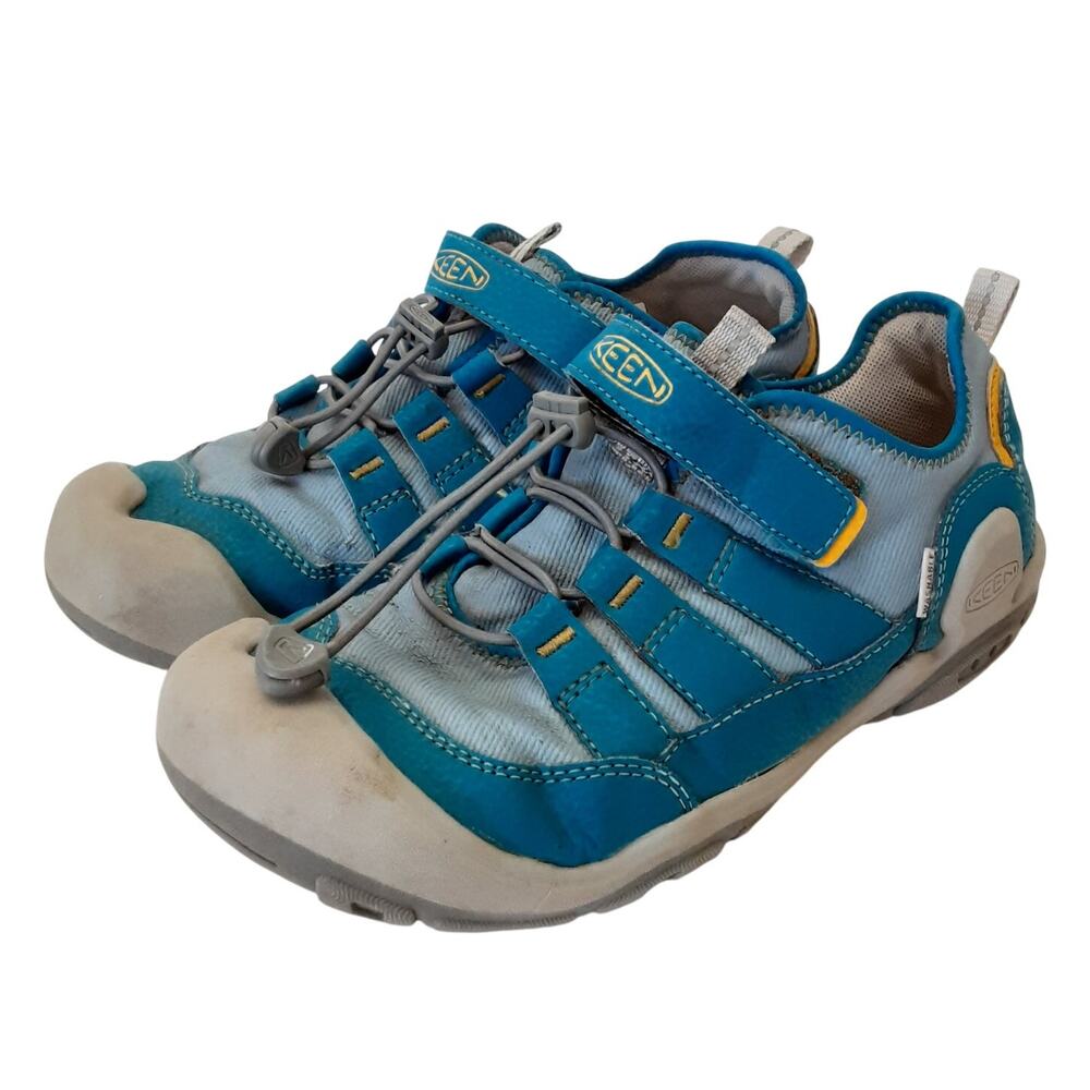 Keen Knotch Hollow Kids Sneakers Hiking Water Shoes Blue Big Kid Boys 5 Outdoor
